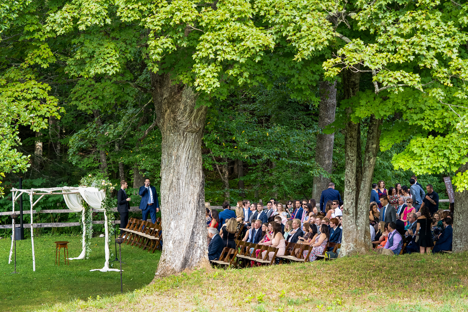 Outdoor Ceremony location Grafton Inn