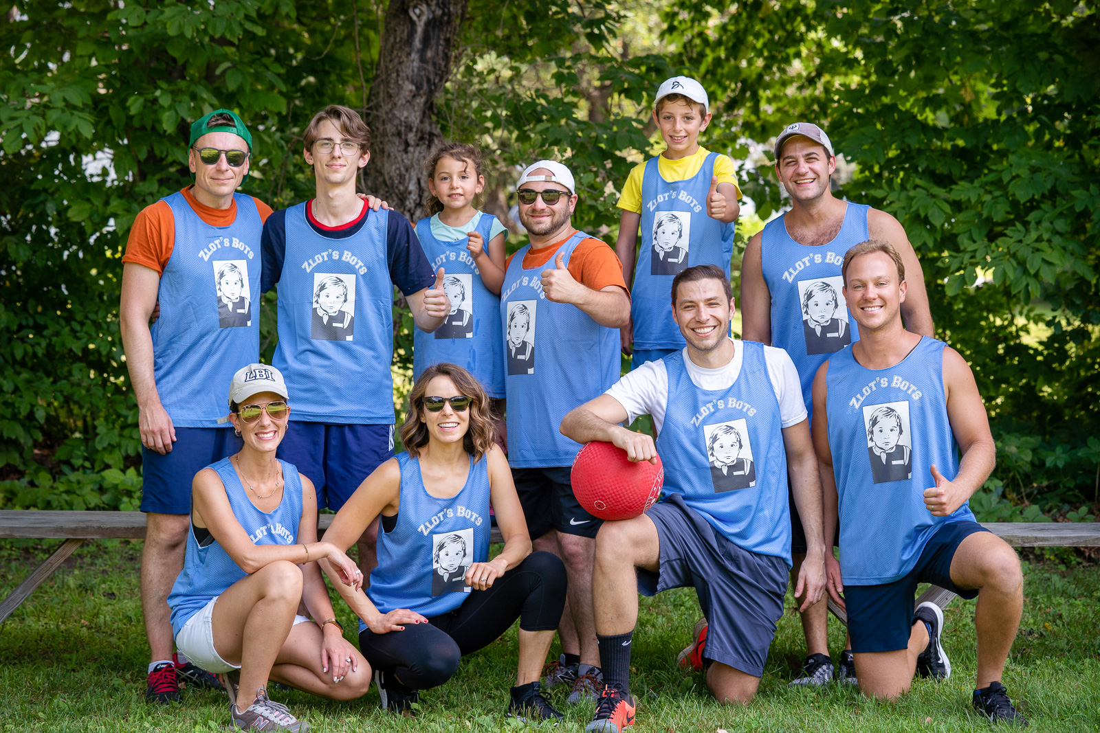 Grooms kickball team