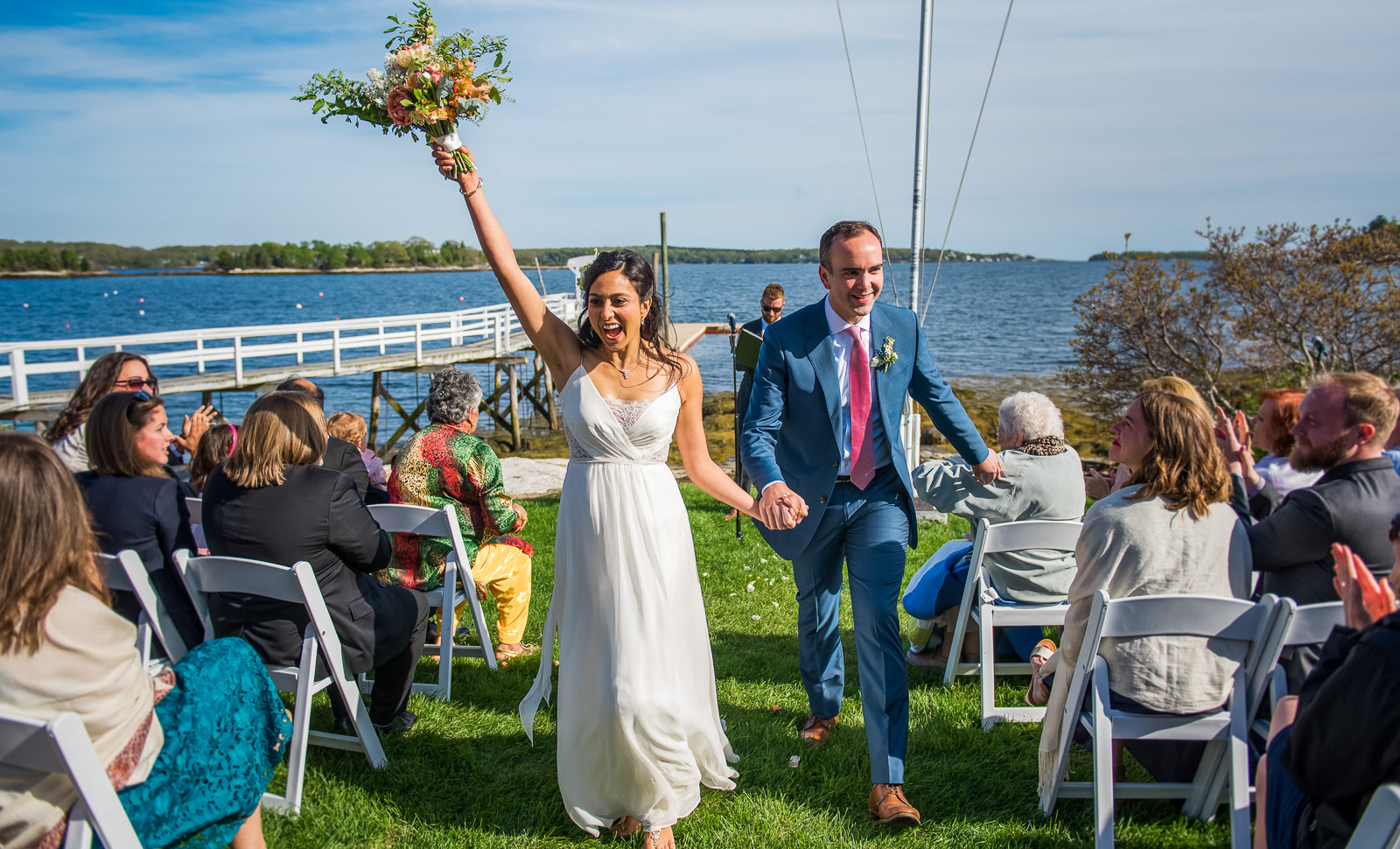 Linekin Bay Resort Wedding ceremony