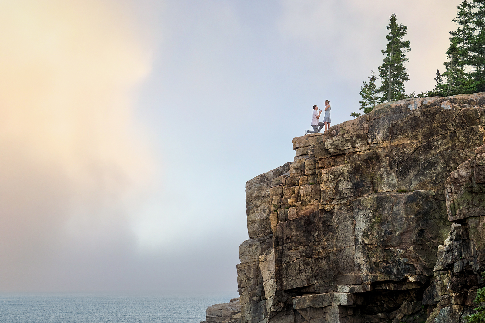 proposal on otter cliff in acadia national park