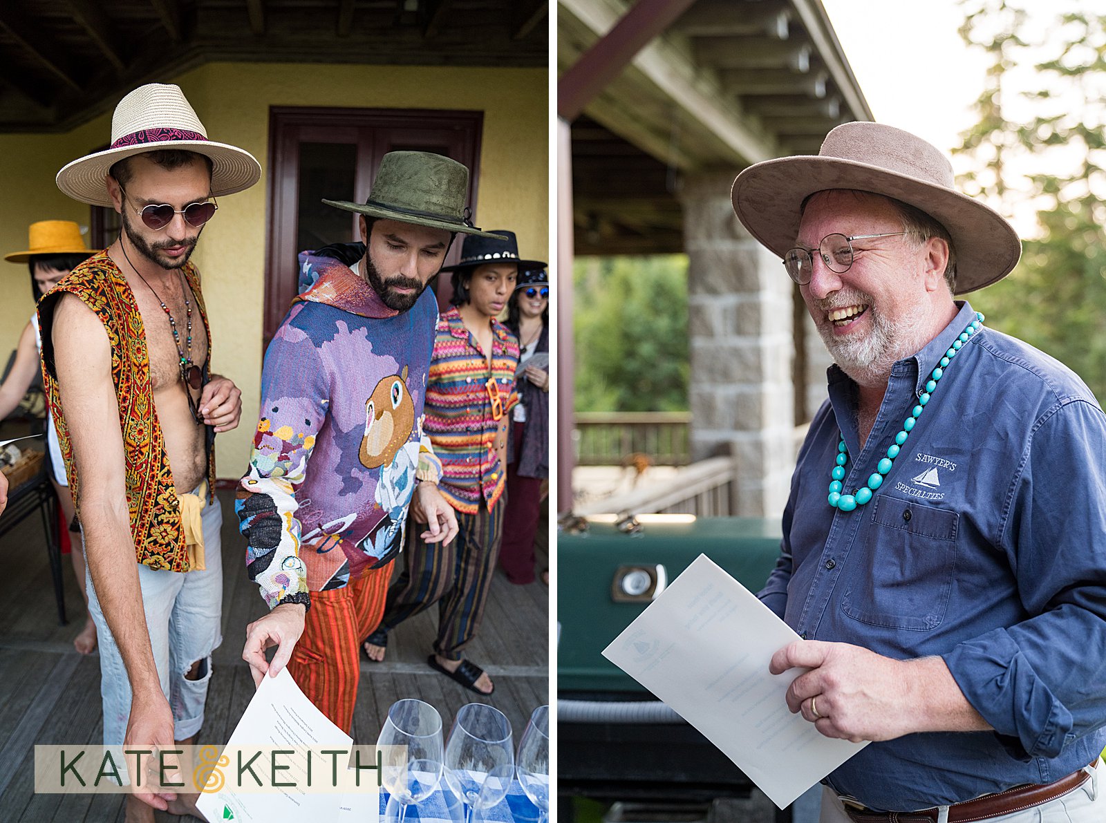 Sawyer's private wine tasting