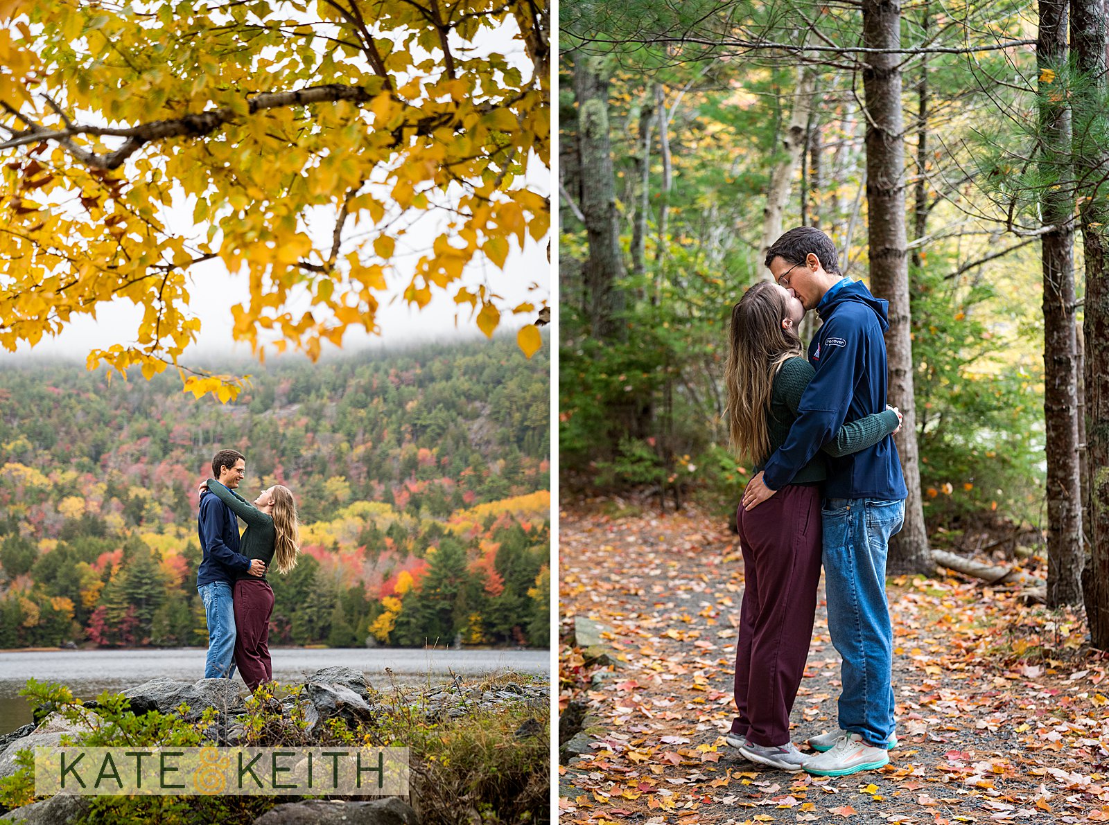 fall proposal in Acadia
